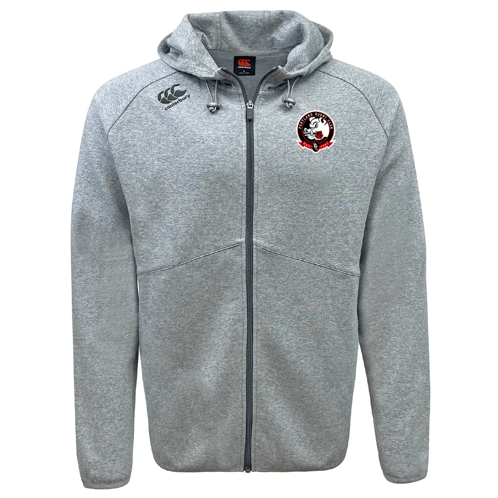 Portland Rugby Tempo Vapodri Full-Zip Hoodie by Canterbury