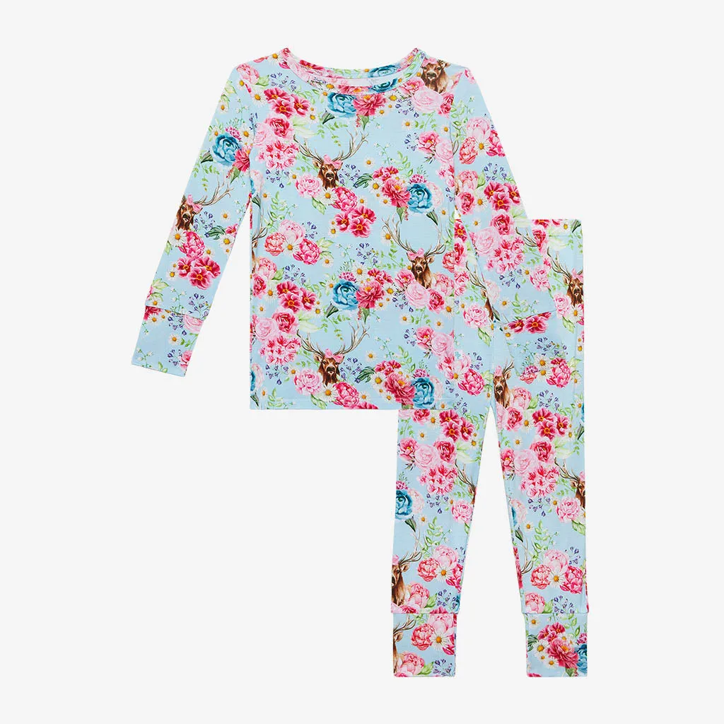 Posh Peanut Fawn L/S Basic Loungewear