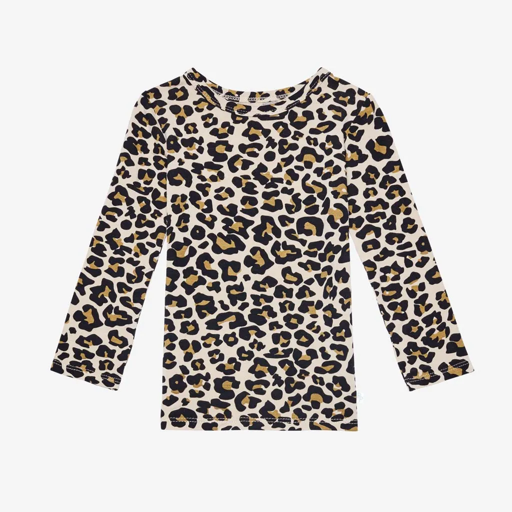 Posh Peanut Lana Leopard Tan Basic Loungewear