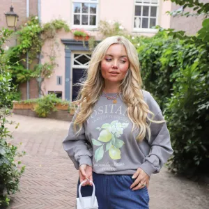 Positano sweater light grey