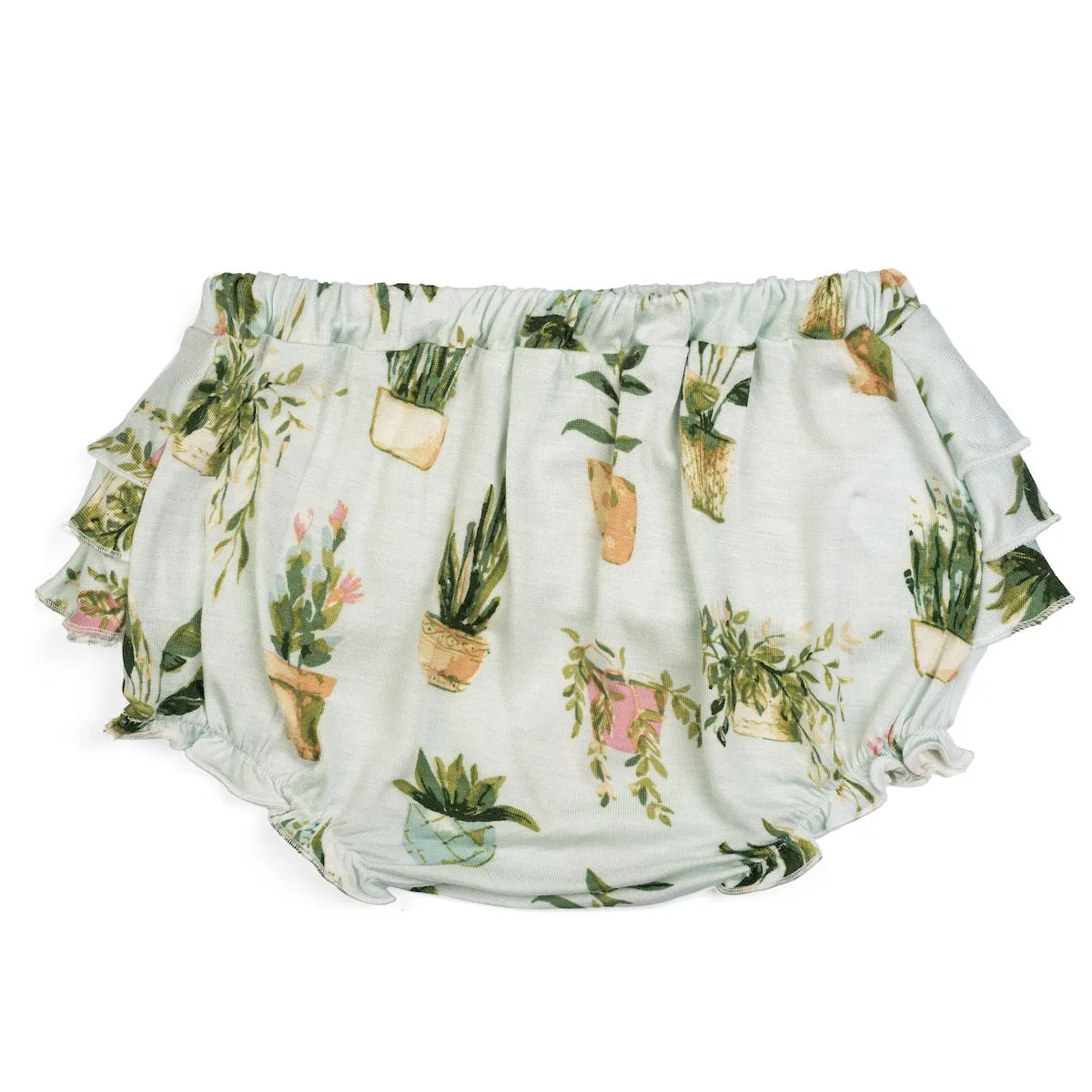Potted Plants Bamboo Ruffle Bloomer