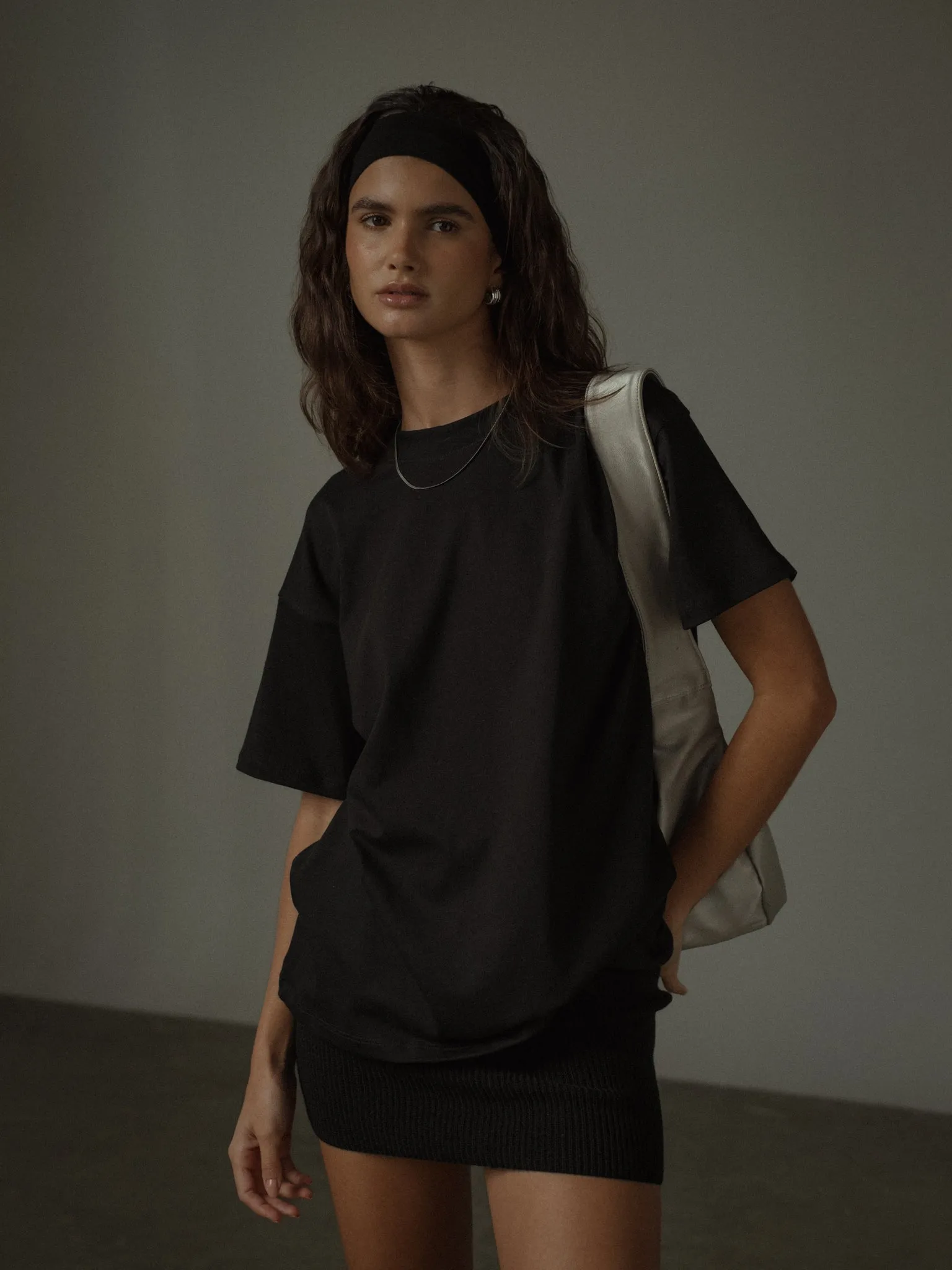 PREMIUM COTTON T-SHIRT - BLACK
