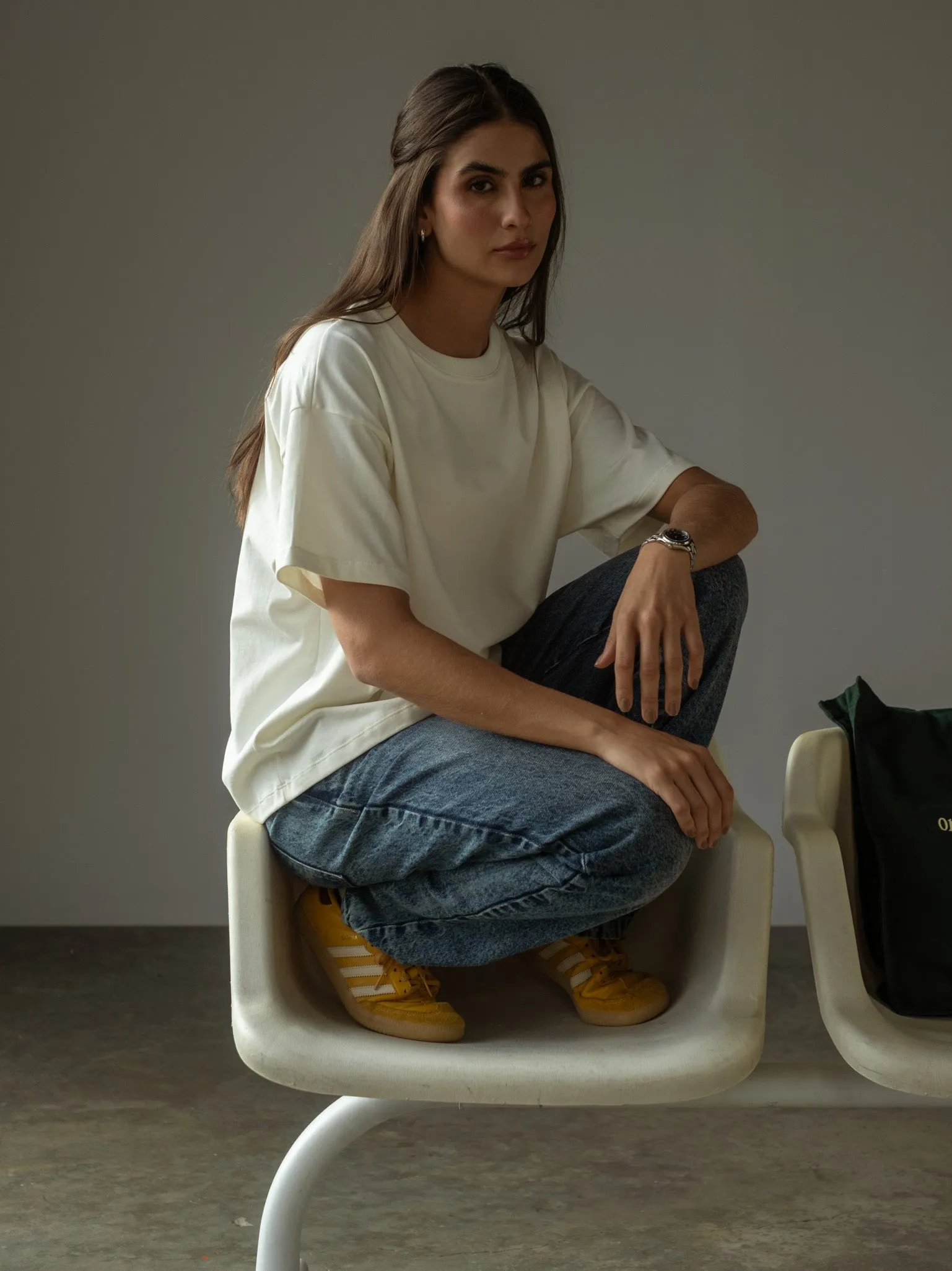 PREMIUM COTTON T-SHIRT - SOFT WHITE