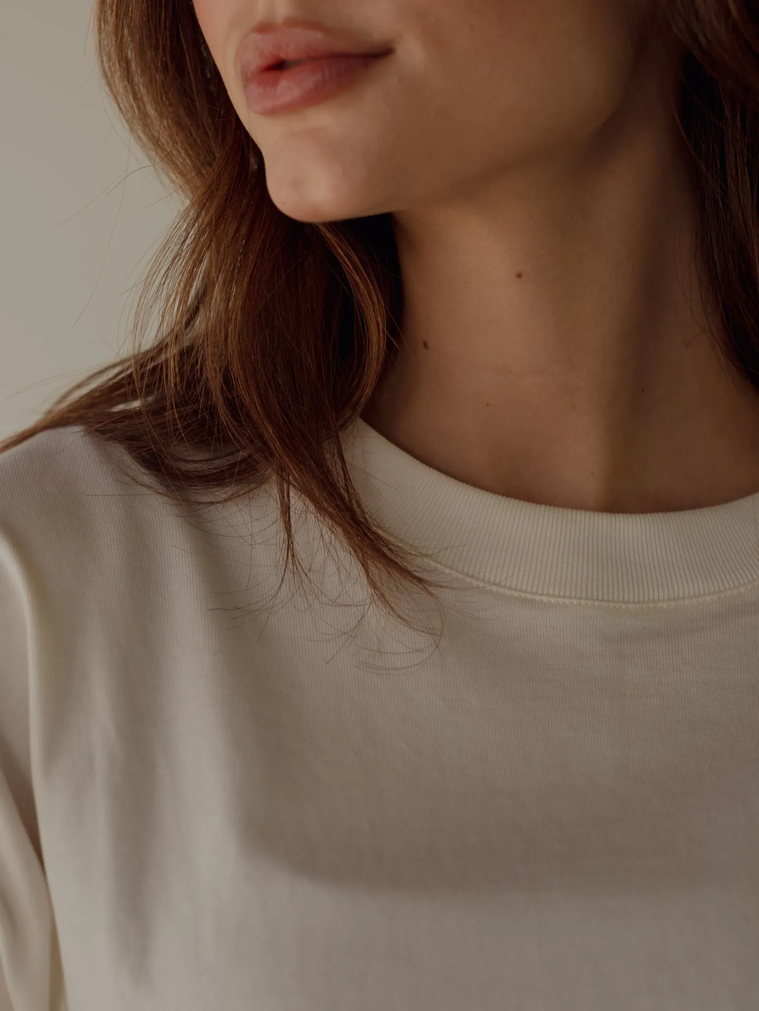 PREMIUM COTTON T-SHIRT - SOFT WHITE