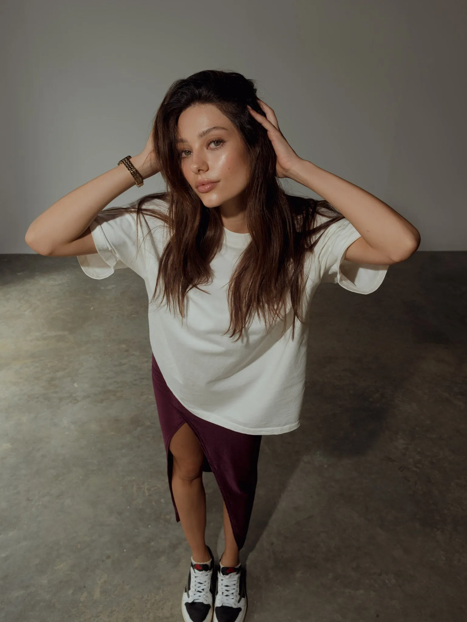 PREMIUM COTTON T-SHIRT - SOFT WHITE