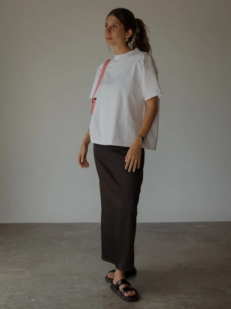 PREMIUM COTTON T-SHIRT - WHITE