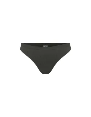 Premium Seamless Sports G-String - Dovetail Grey