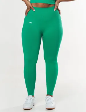 Premium Seamless Tights - Green