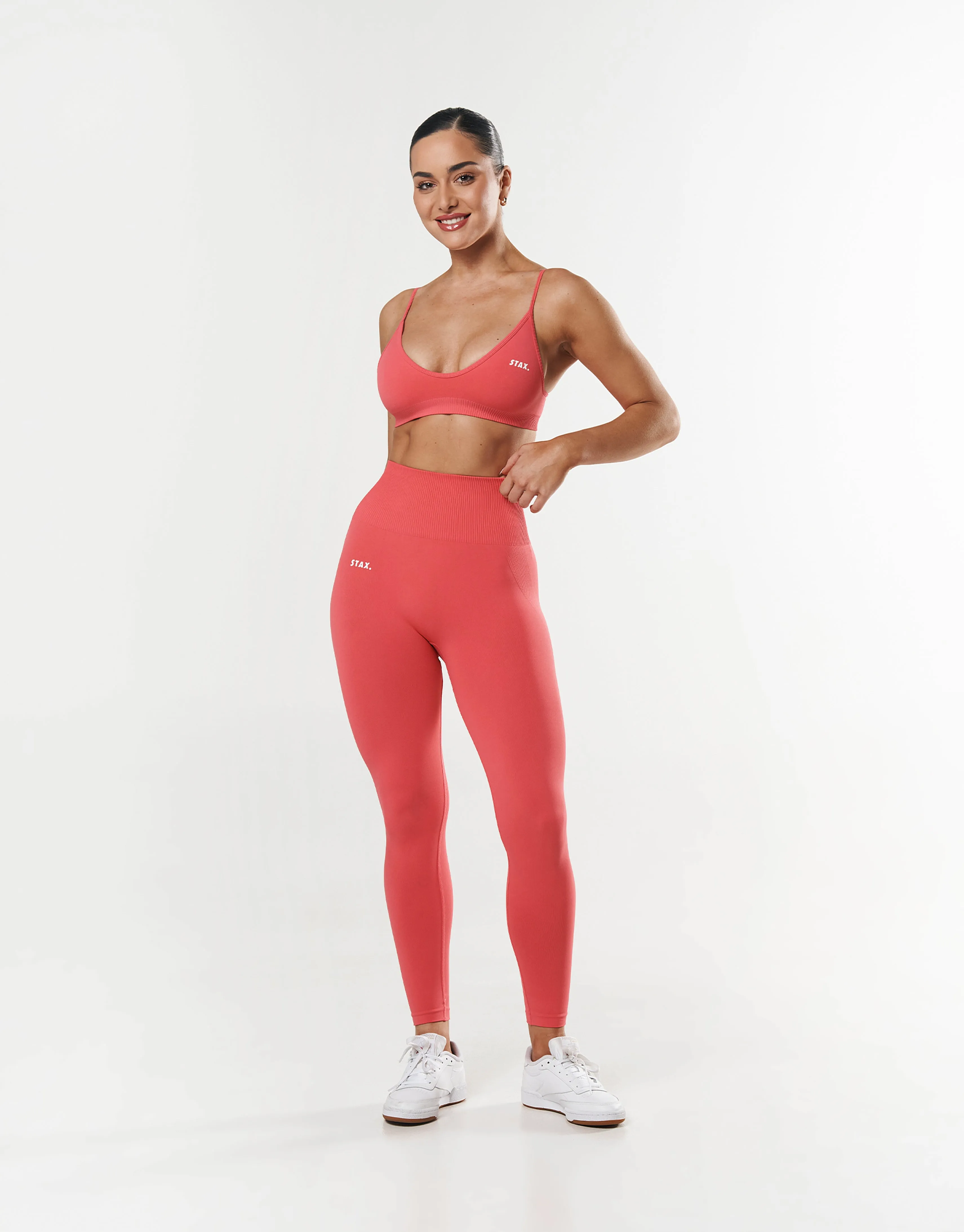 Premium Seamless Tights - Pink