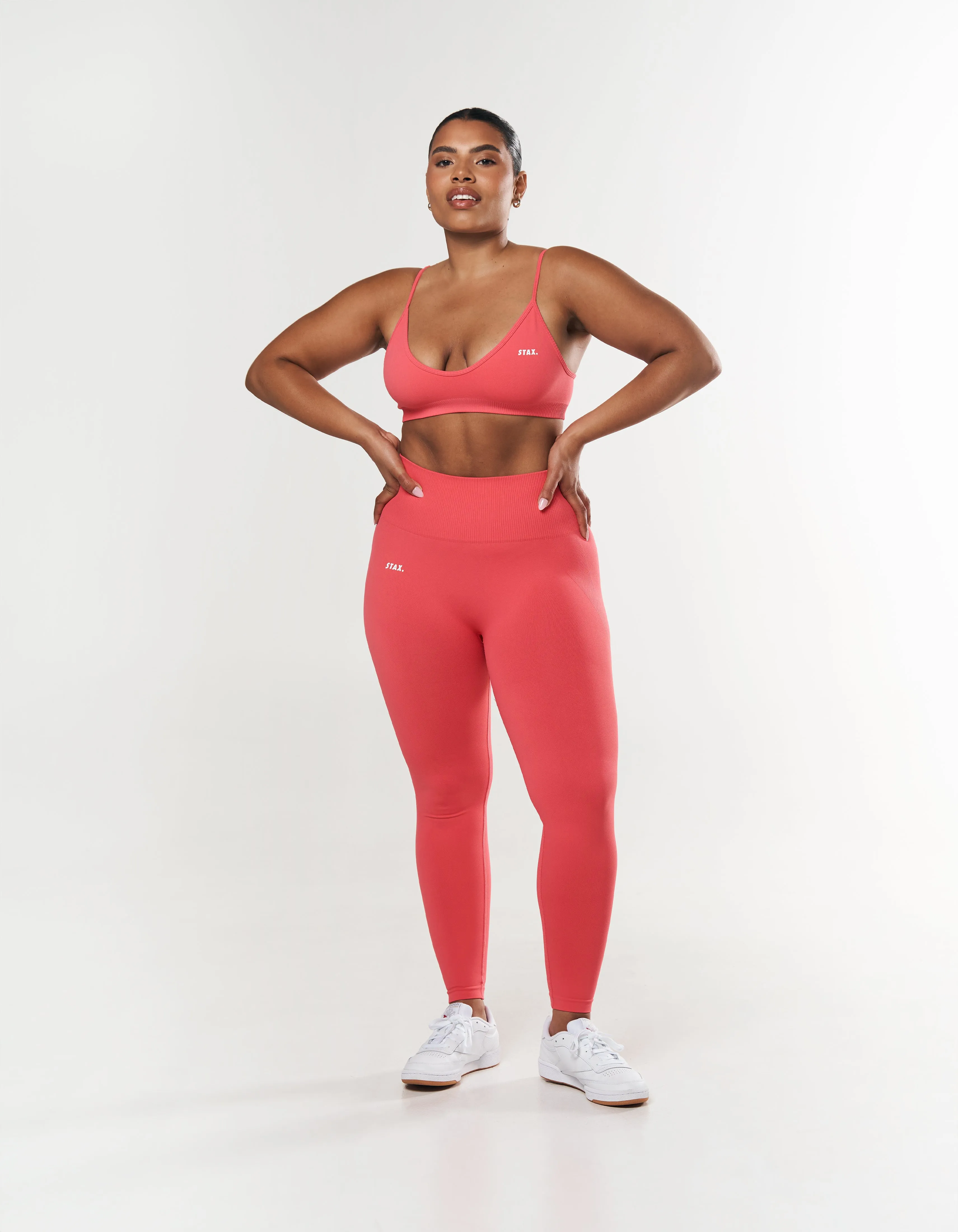 Premium Seamless Tights - Pink