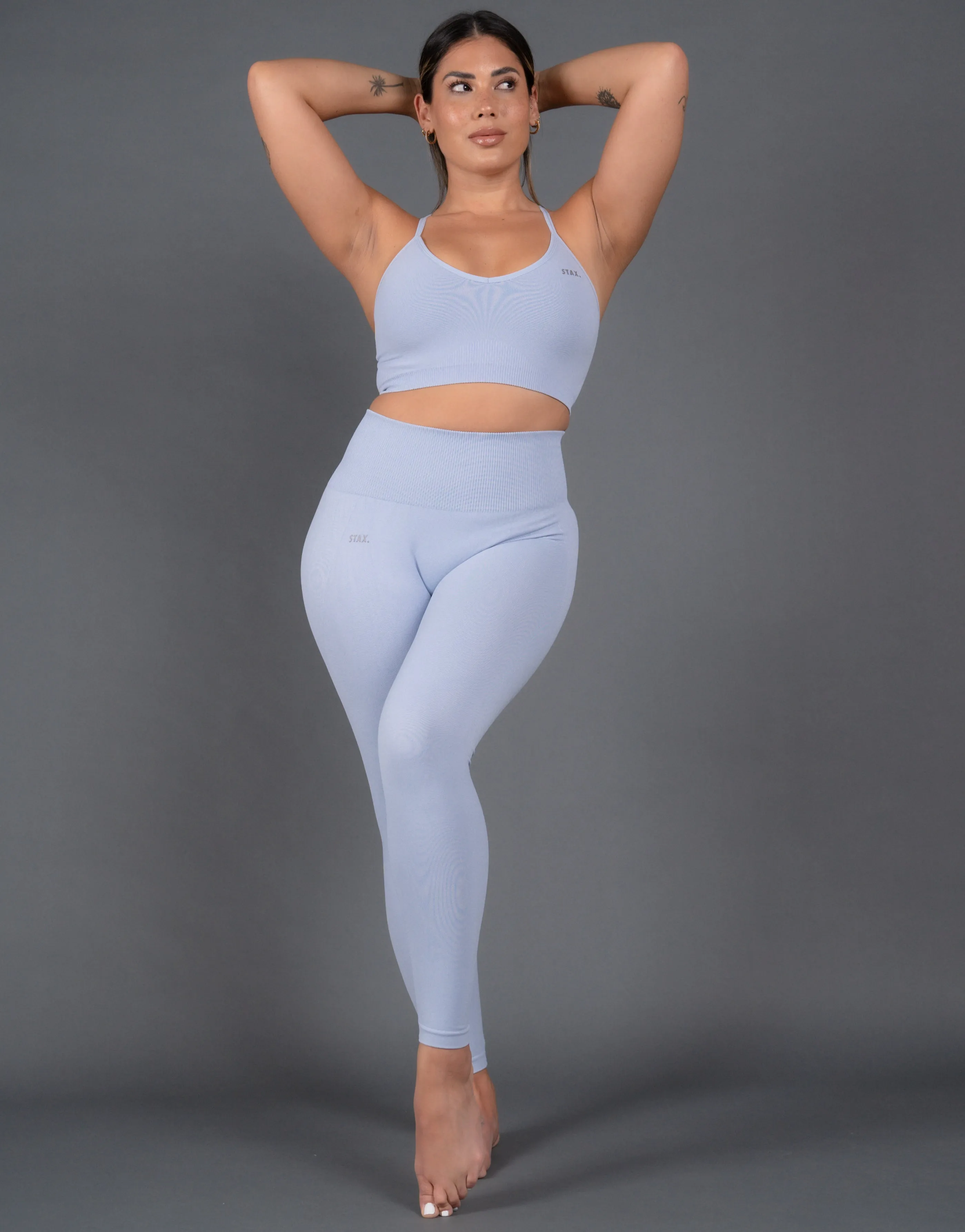 Premium Seamless Tights V5 - Arion (Blue)
