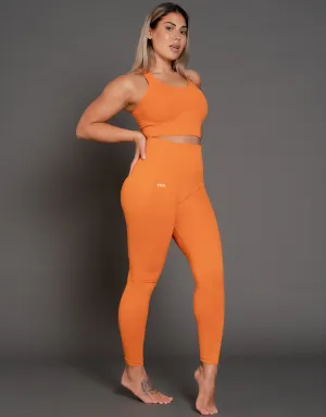 Premium Seamless V3 Full Length Tights - Citrine