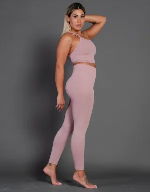 Premium Seamless V4 Tights - Dusty Rose