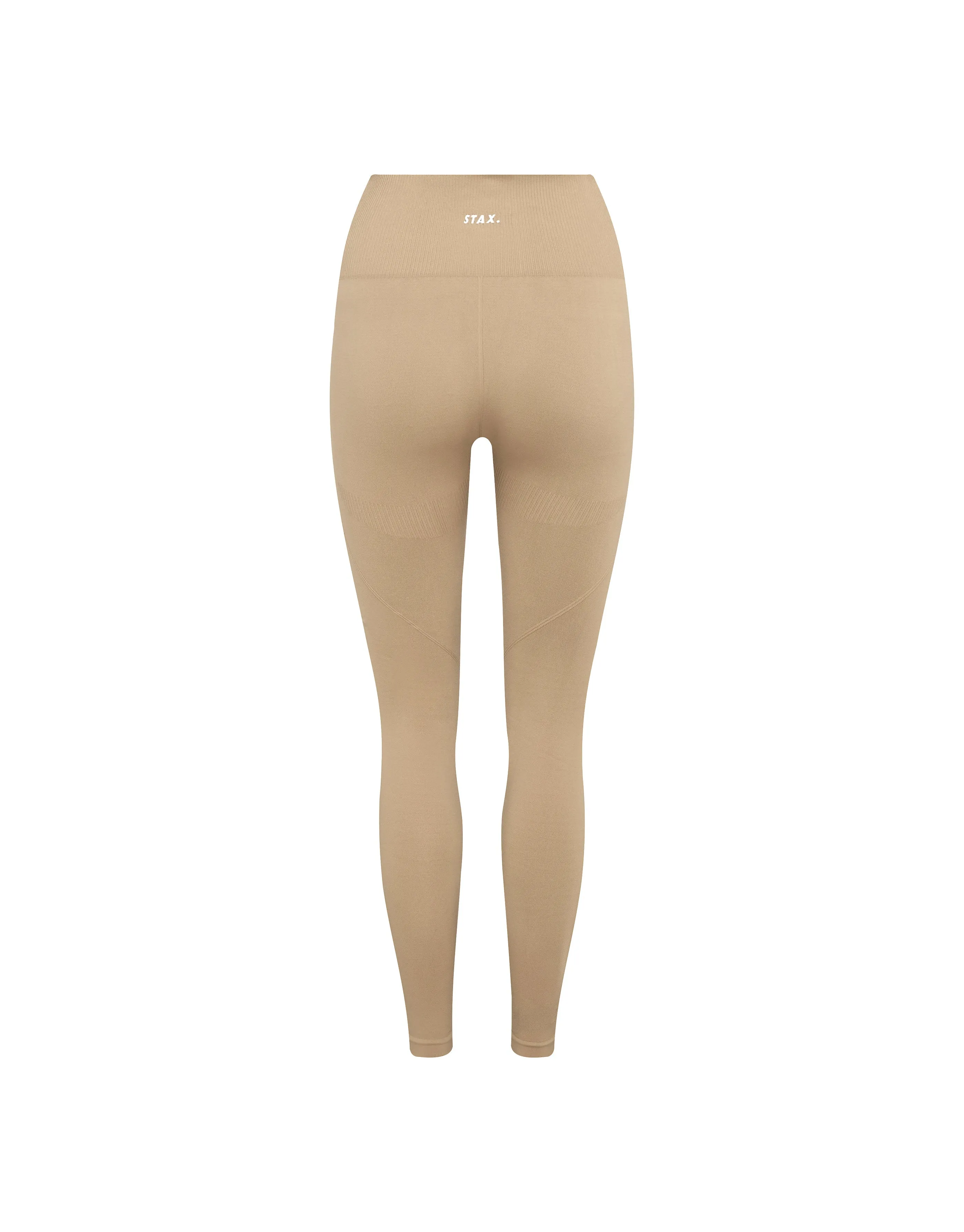 Premium Seamless V4 Tights - Ivory Beige