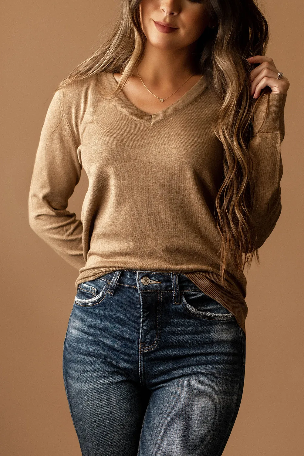Pretty Like You Sweater (Barley) | FINAL SALE