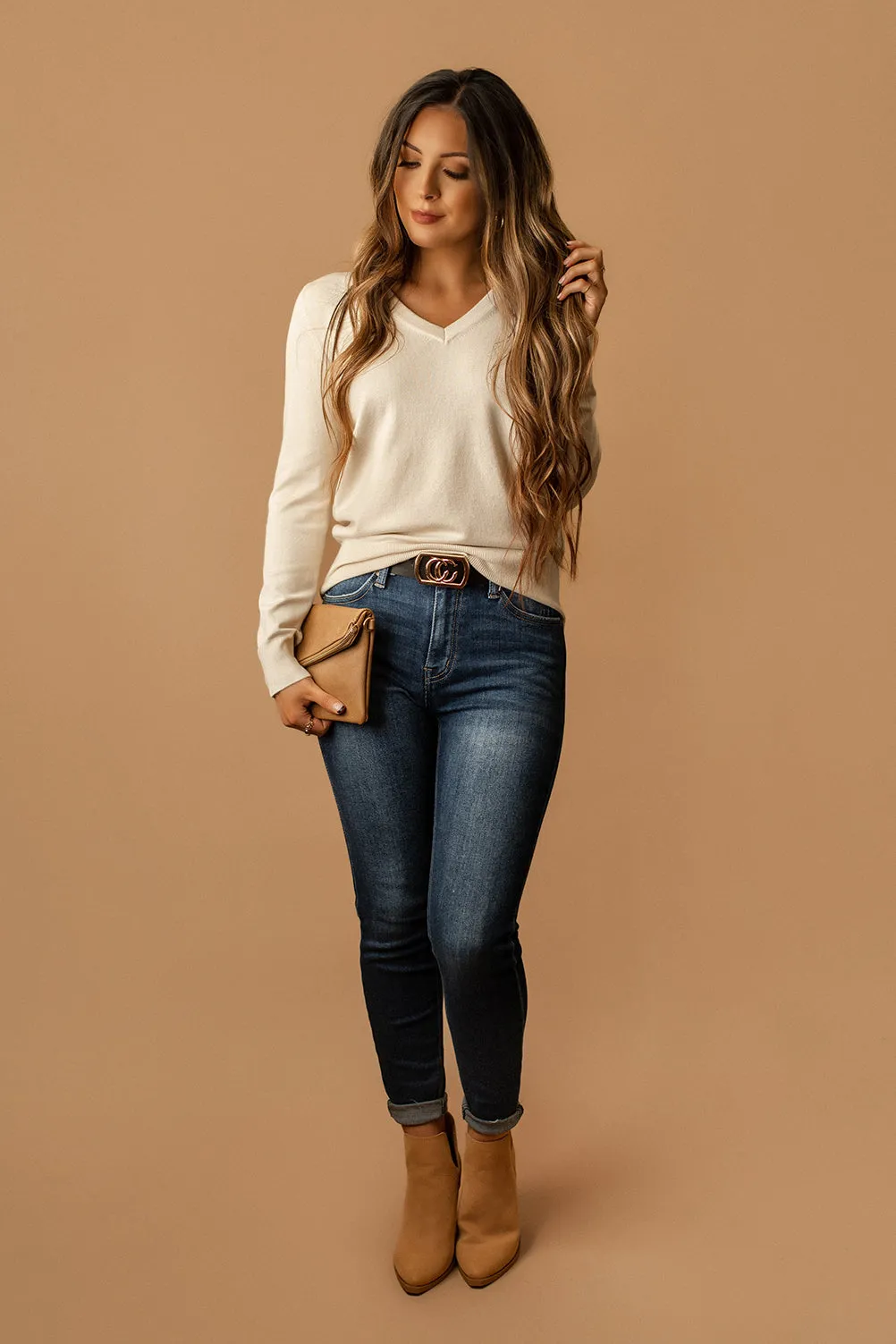 Pretty Like You Sweater (Barley) | FINAL SALE