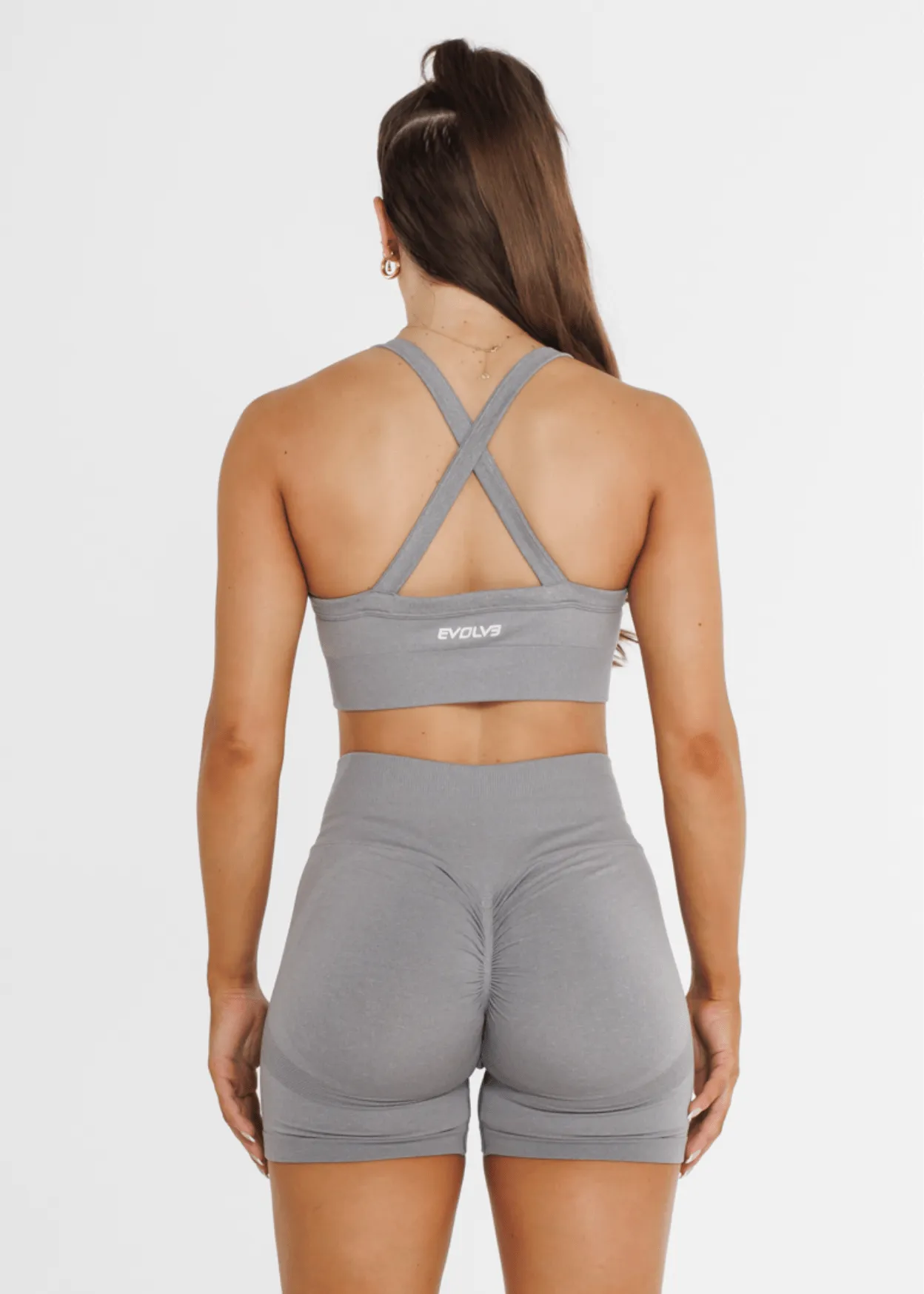 Prime Seamless Bra - Ash