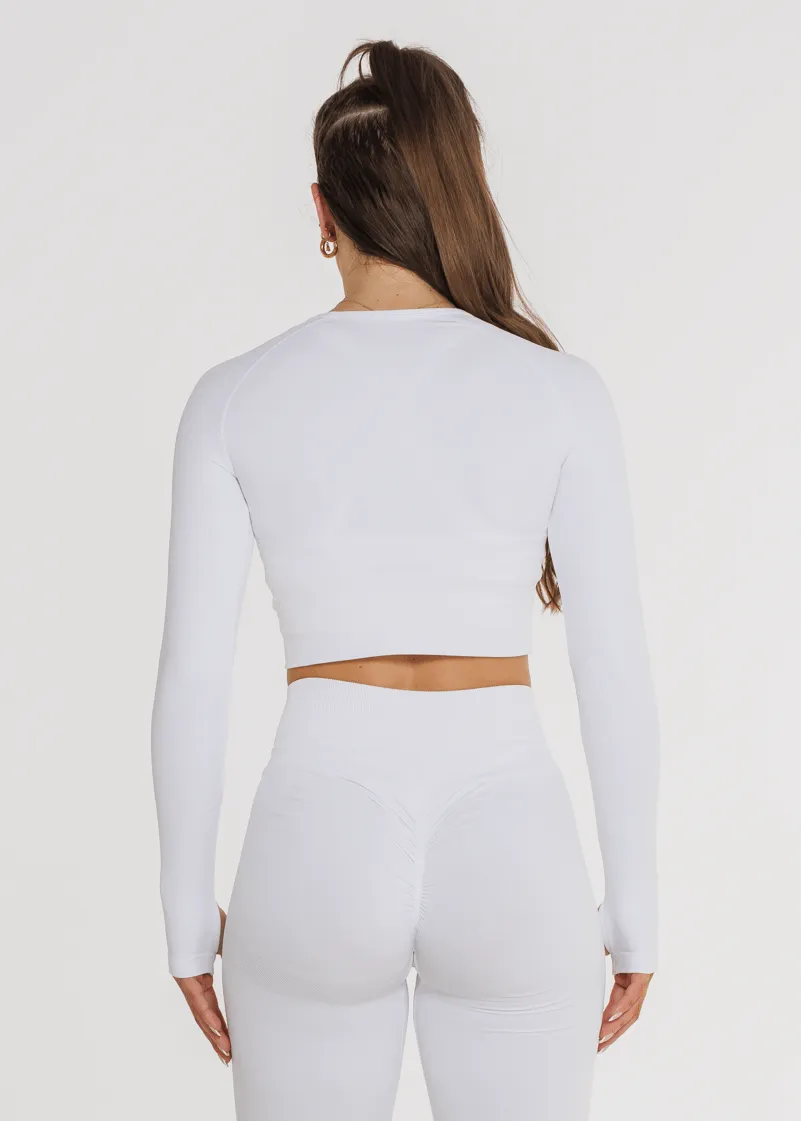 Prime Seamless Long Sleeve - Vanilla