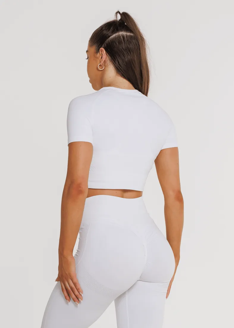 Prime Seamless Short Sleeve - Vanilla