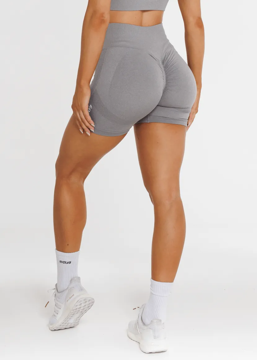 Prime Seamless Shorts - Ash