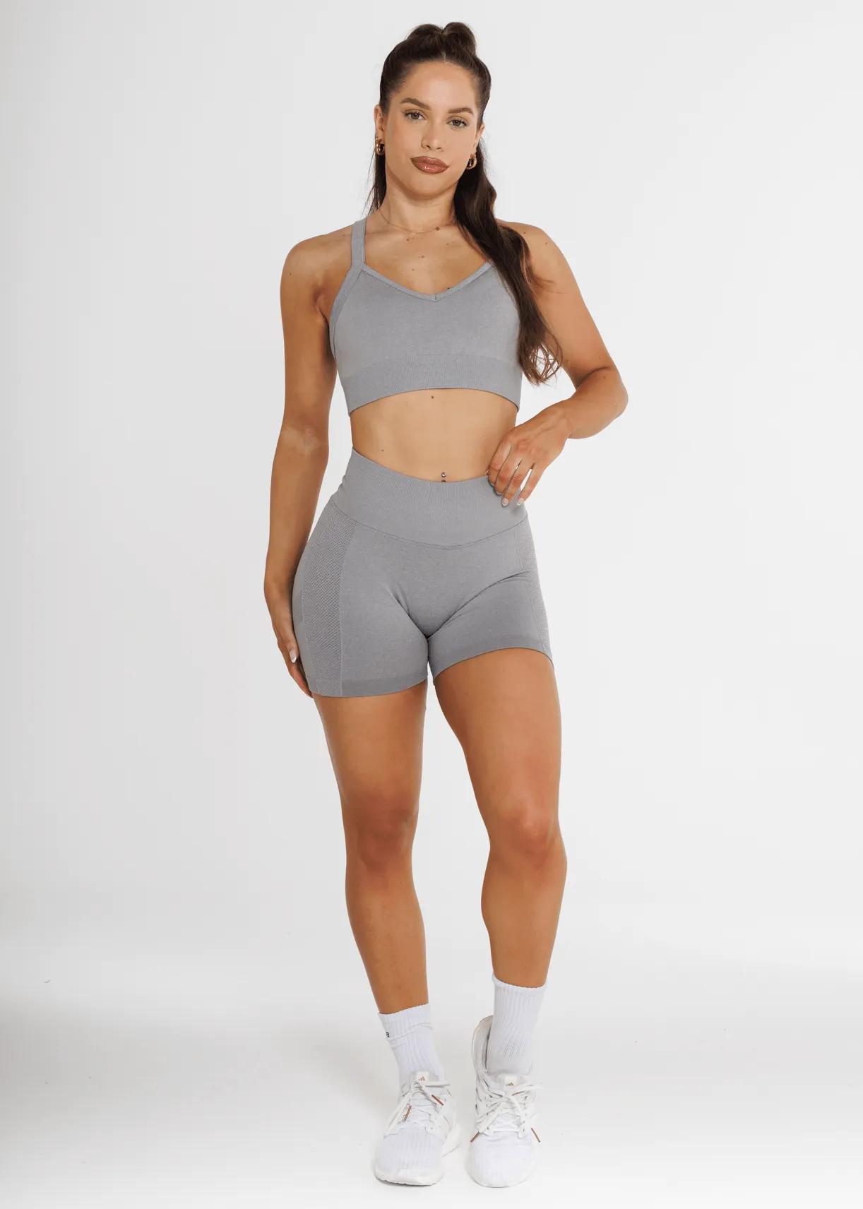 Prime Seamless Shorts - Ash