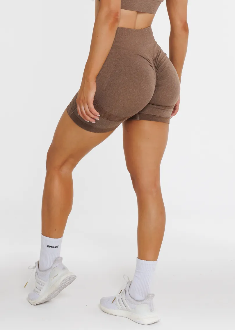 Prime Seamless Shorts - Cinnamon