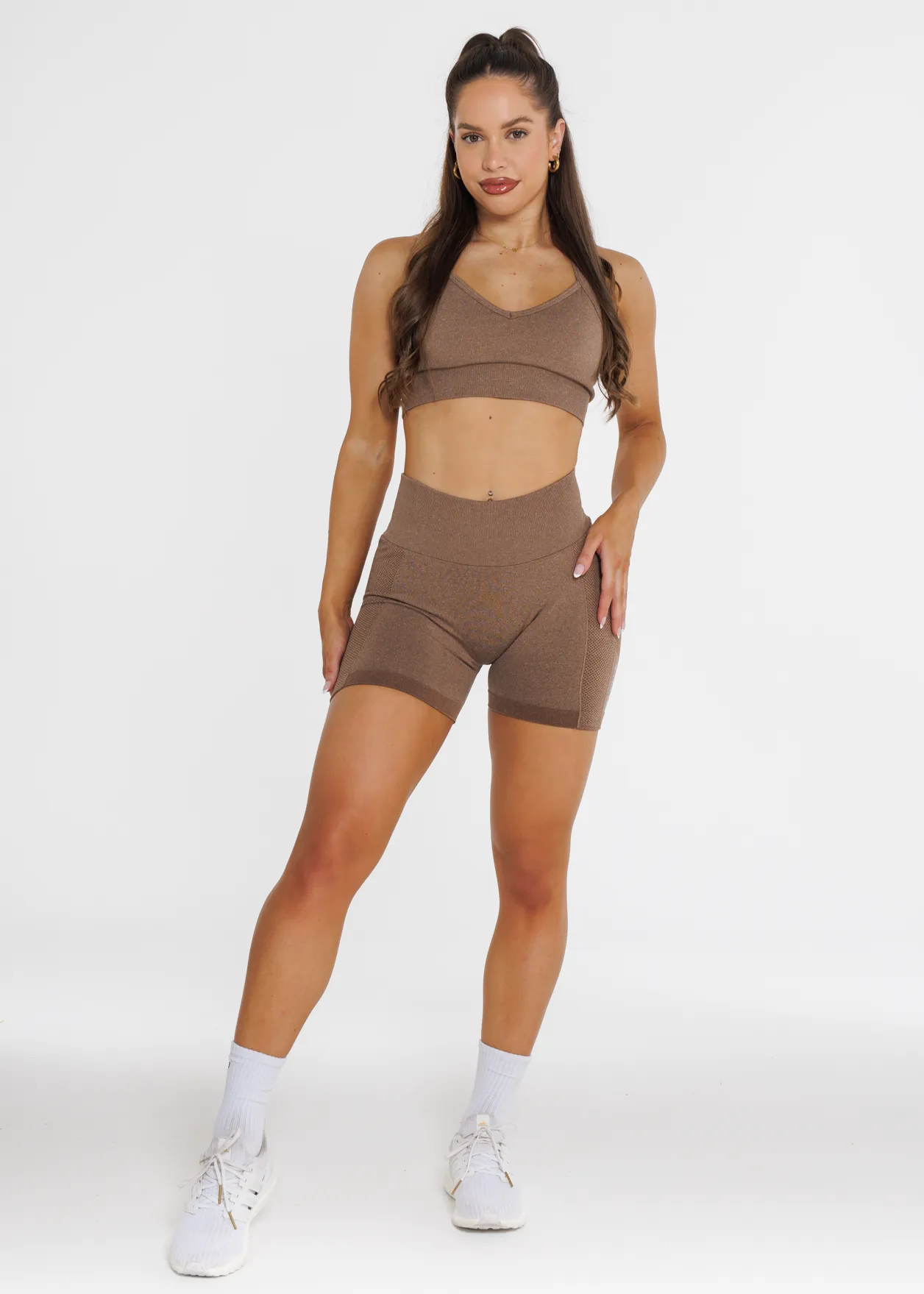 Prime Seamless Shorts - Cinnamon