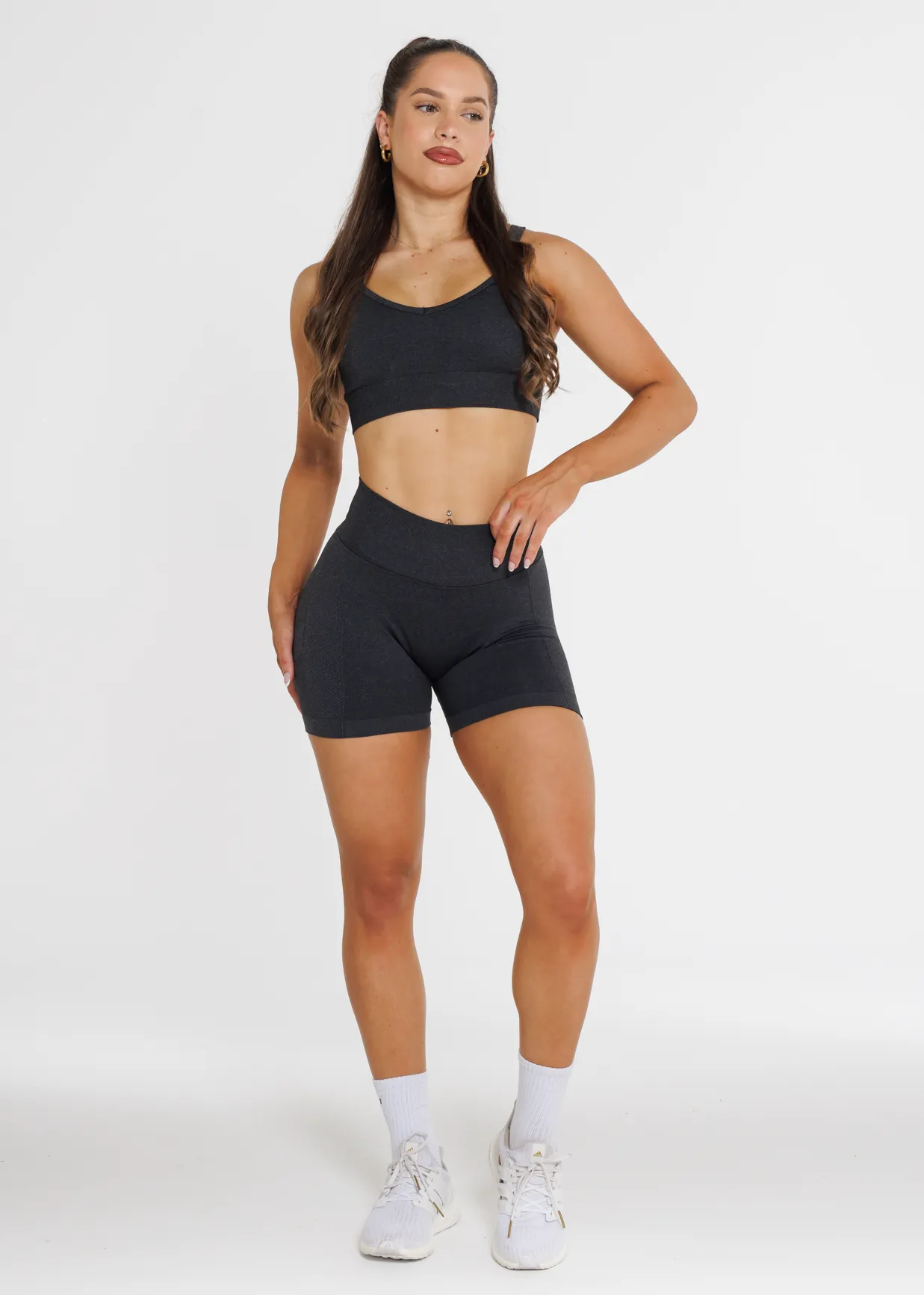 Prime Seamless Shorts - Obsidian