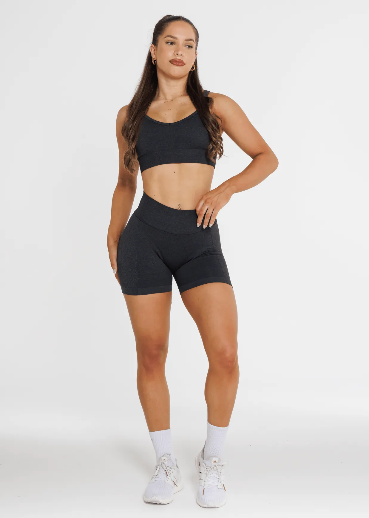 Prime Seamless Shorts - Obsidian