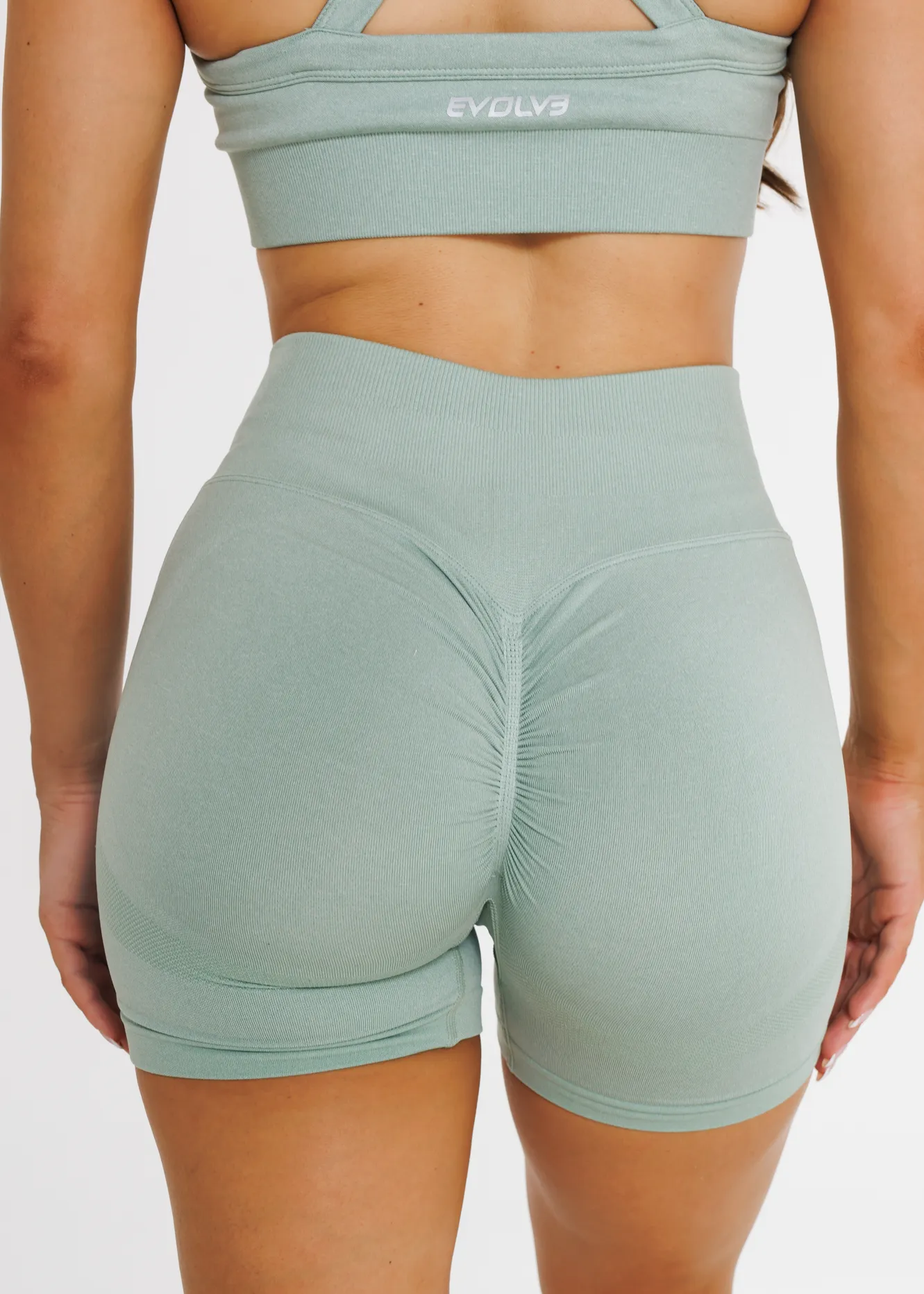 Prime Seamless Shorts - Pistachio