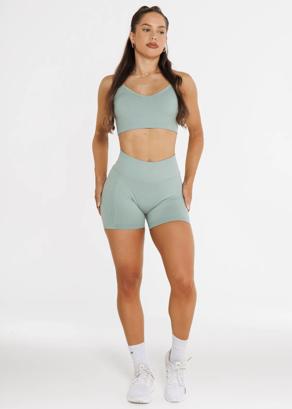 Prime Seamless Shorts - Pistachio