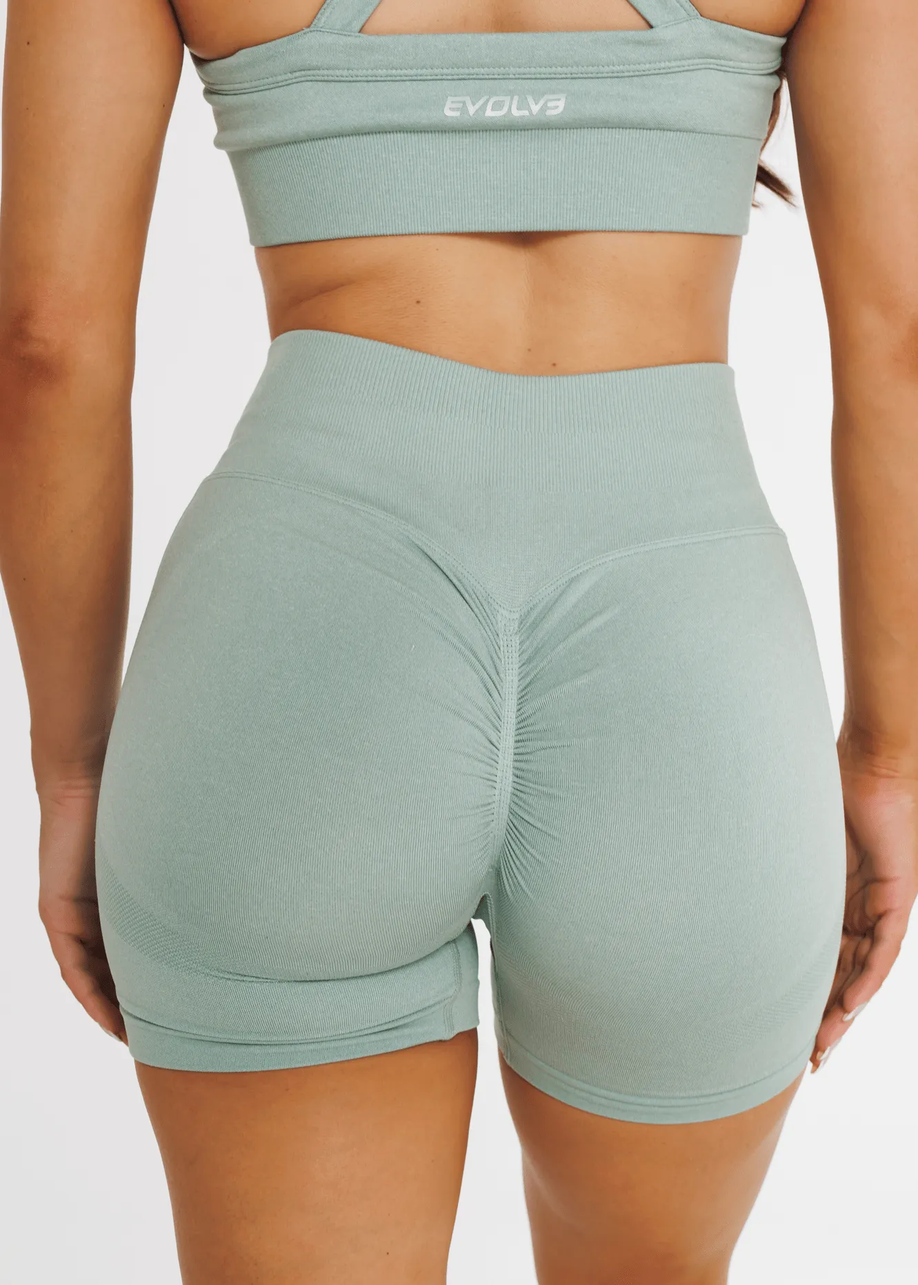 Prime Seamless Shorts - Pistachio