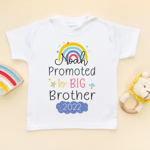 Promoted To Big Brother Personalised T Shirt