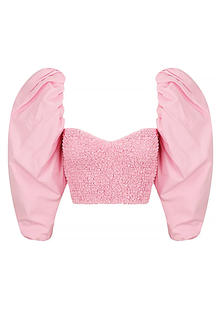 Puff Crop | Draping Pant
