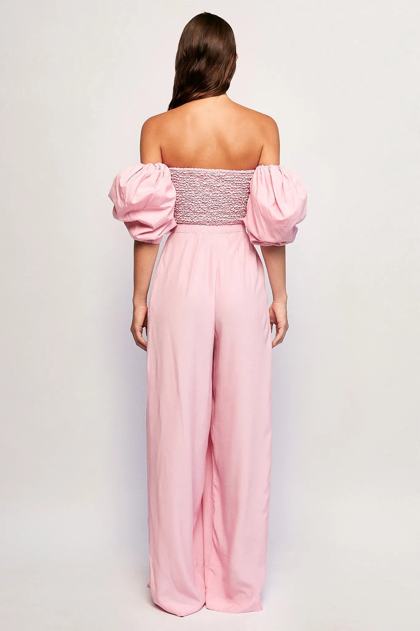Puff Crop | Draping Pant