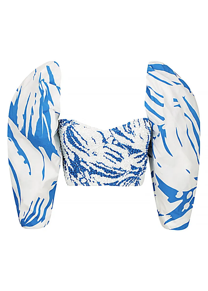Puff Crop | Draping Pant