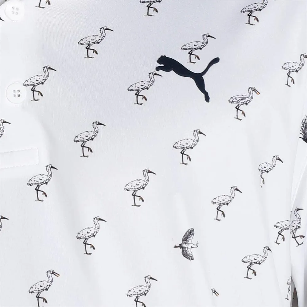 Puma Men's Mattr Egrets Polo Tshirt