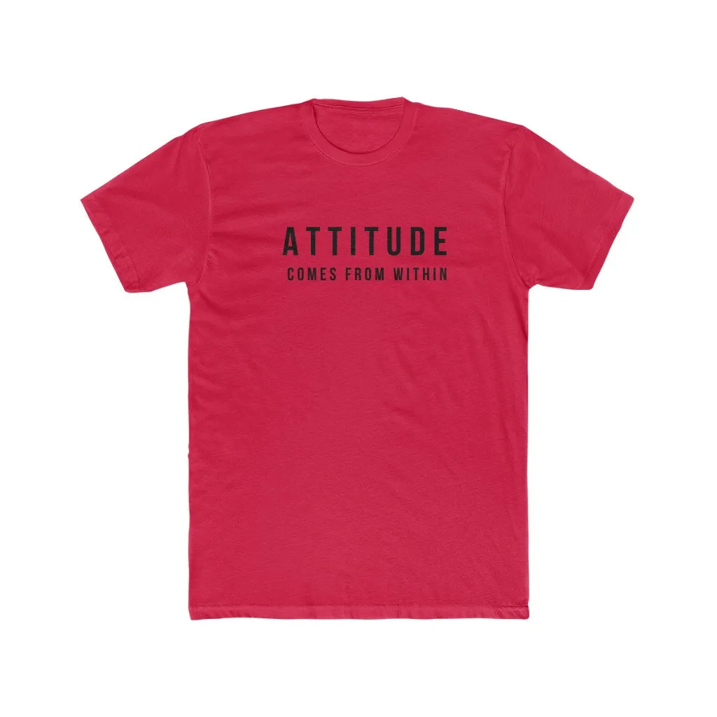 Pure Attitude | Black | Fitted Tee