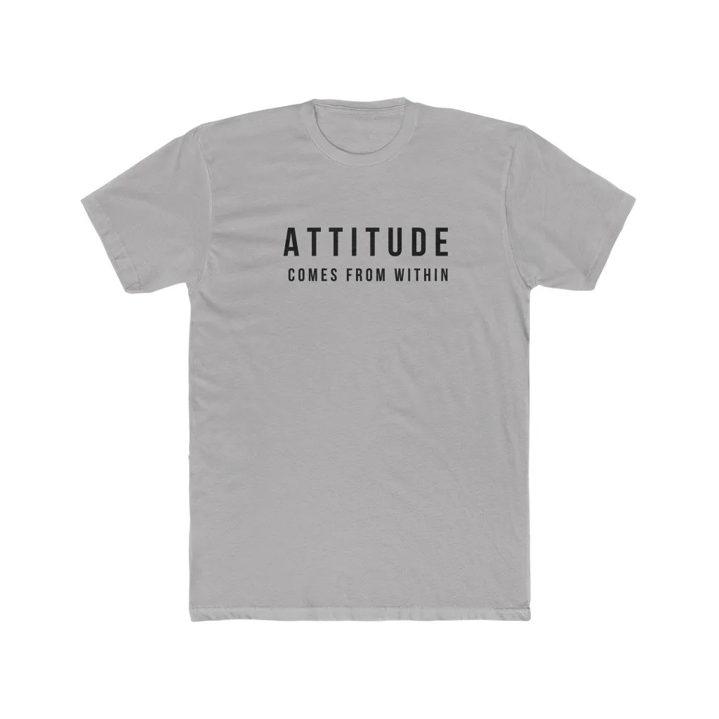Pure Attitude | Black | Fitted Tee