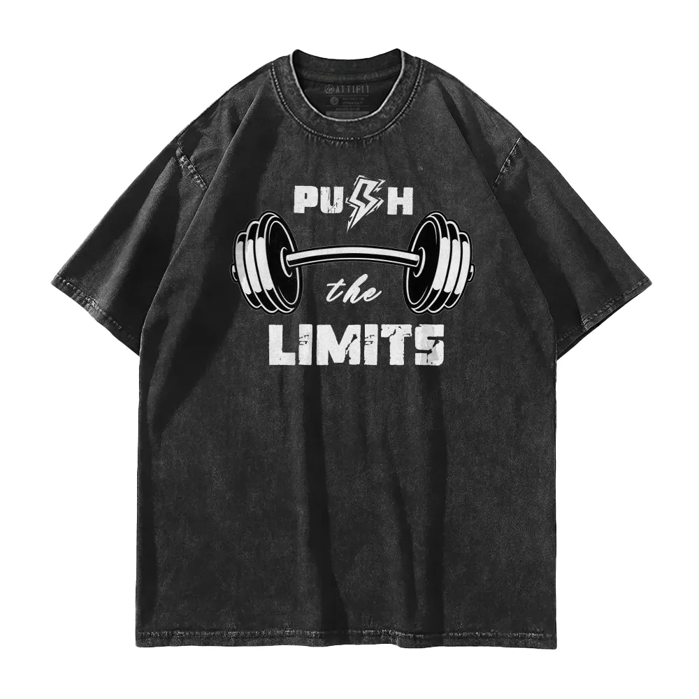 Push The Limits Washed T-Shirt
