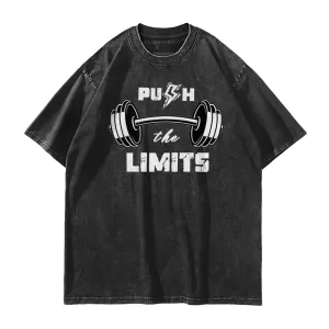 Push The Limits Washed T-Shirt