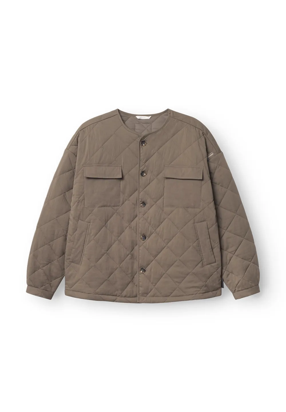 Quiltet Jakke Woody - crocodile brown