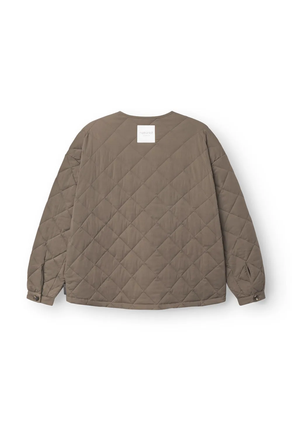 Quiltet Jakke Woody - crocodile brown