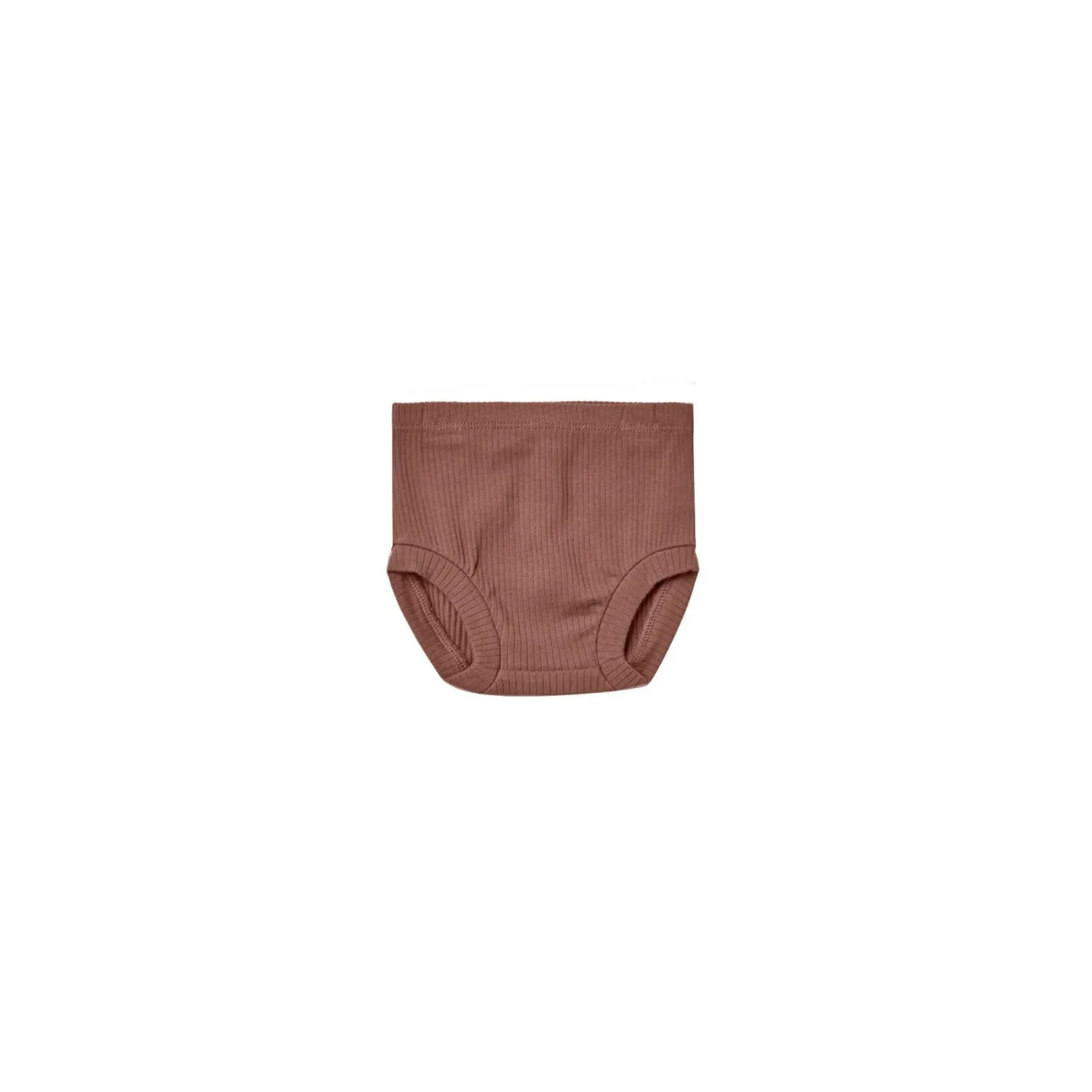 Quincy Mae Ribbed Bloomer - Pecan