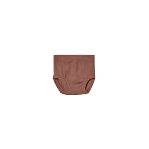 Quincy Mae Ribbed Bloomer - Pecan