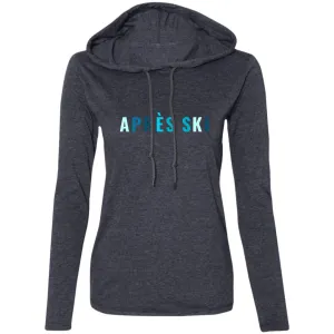 "Apres Ski- MULTI" Ladies' LS T-Shirt Hoodie