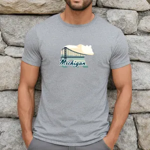 "Bear Bridge" Men's Crew T-Shirt