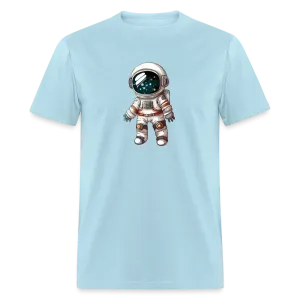 "Cosmic Voyager: Adorable Spaceman" 100% Cotton Unisex T-Shirt
