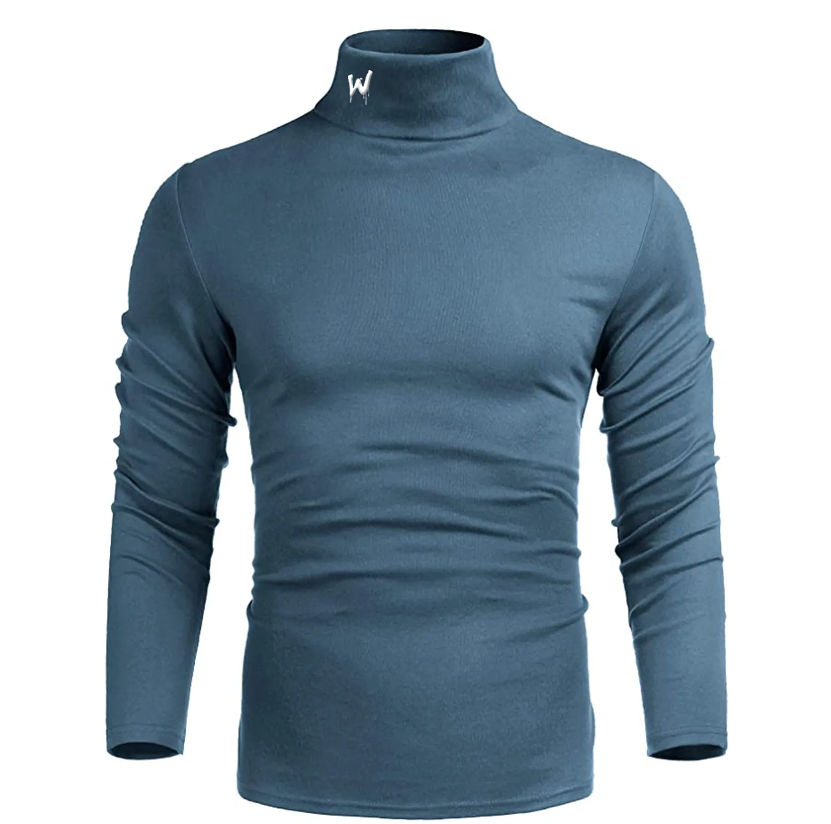 "Drippy W" Turtle Neck