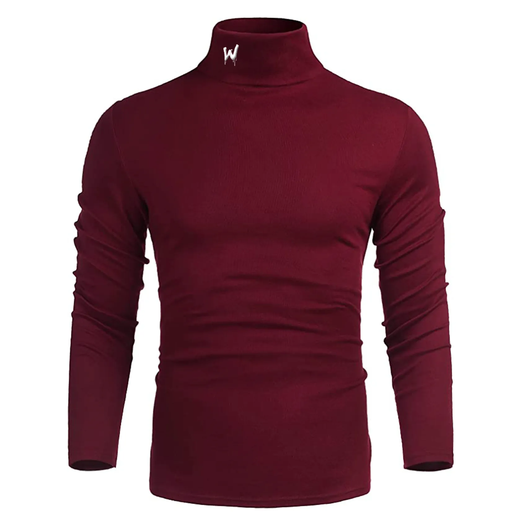 "Drippy W" Turtle Neck